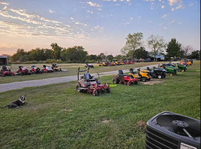 Quality pre-owned mowers at Tommy's