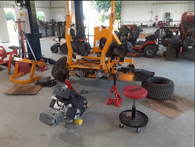 Small engine repair estimation and planning